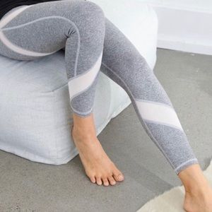 Aerie Mesh Grey Leggings